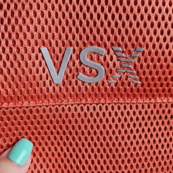 VSX Sports Duffle Bag W Shoe Compartment In Vibrant Mesh Orange NEW MSRP $60 - Picture 15 of 16